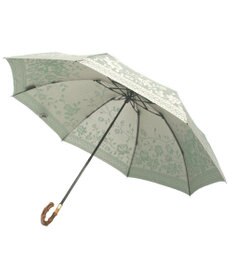 槇田商店 Kirie バラ セイジグリーン 折りたたみ傘
