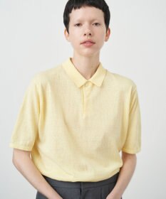 ATON RECYCLED FRESCA | ポロ ニット