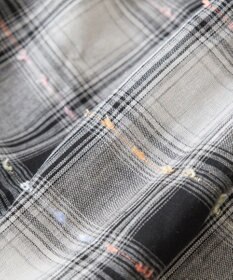 earth music&ecology チェックパターンバルーンキャミビスチェ