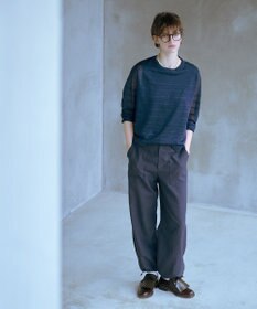 J.PRESS LADIES 【WEB限定カラーあり・洗える】FINE SLEEVELESS ニット タンクトップ