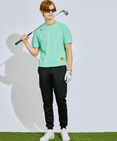 PW CIRCULUS 【手洗い可能】【MEN】アニマルドットニットモック ゴルフ