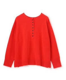 UNFILO L 【先行予約】カシミヤブレンドニット 2WAY ヘンリーネック