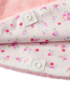 MIKI HOUSE HOT BISCUITS 【ミキハウス】【70-90cm】 マイクロファー マント