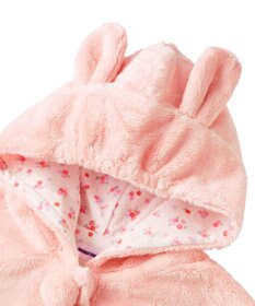 MIKI HOUSE HOT BISCUITS 【ミキハウス】【70-90cm】 マイクロファー マント