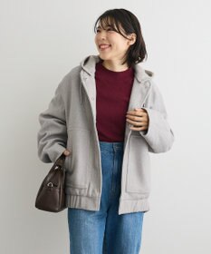 Green Parks 袖口金釦リブニットプルオーバー