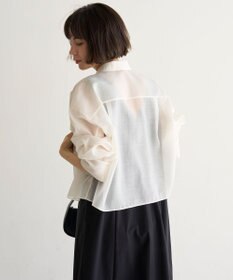 UNFILO シアークロップドシャツ