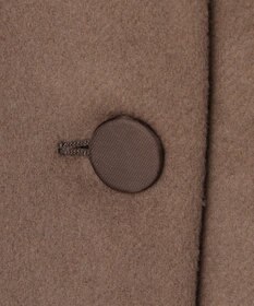 ICB 【WEB＆一部店舗限定】WooloopShortBeaver ショールカラーコート