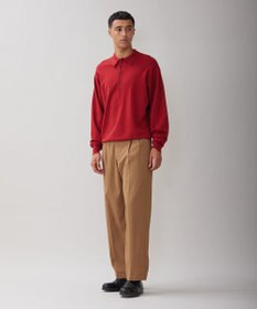 UNFILO MENS ライトウォーム ニットポロ