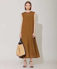 ICB L 【洗える】 キュプラシルクローン ワンピース