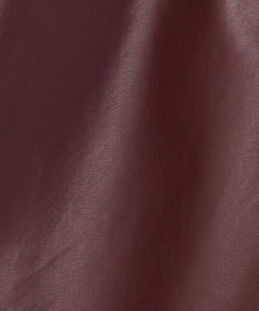 BEIGE， HYAL / フェイクレザーカービーラインイージーパンツ