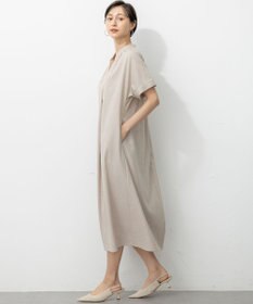 23区 L 【洗える】トリアセスラブストレッチ ワンピース