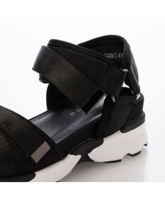 MODE ET JACOMO <carino>厚底クロスベルトスポーツサンダル