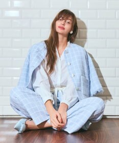 GRACE CONTINENTAL ハーフスリーブツイードジャケット