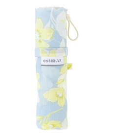 MOONBAT estaa 【耐風】折りたたみ傘 アンティークフラワー UV