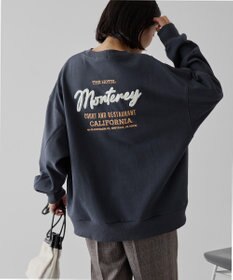 AMERICAN HOLIC サガラ刺繍裏毛プルオーバー