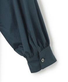 洗える】コンパクトコットンツイル シャツ ワンピース / 23区