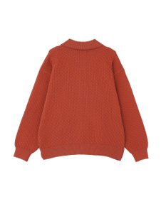 CRAFT STANDARD BOUTIQUE 柄編みニットシャツカーディガン