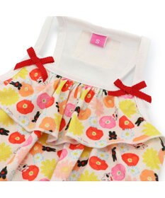 PET PARADISE リサとガスパール エコメイド ワンピース《花柄》 小型犬