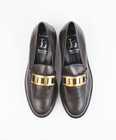 BONTRE 【Oggi 2月号掲載】【LucaGrossi/ルカグロッシ】幾何学ビットローファー/K072M-UA