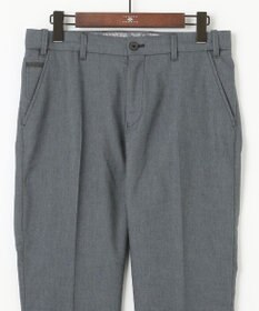 JOSEPH ABBOUD 【キングサイズ・ウエストも伸びる！/ストレッチ】ミックスリネンシャンブレーパンツ