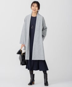 23区 L コンプレストパイル コーディガン