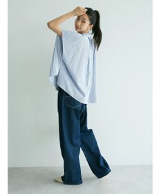 CRAFT STANDARD BOUTIQUE ステンサイドソリッドストライプブラウス2
