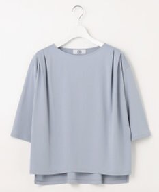 J.PRESS LADIES 【洗える・抗菌防臭・接触冷感・吸水速乾】ドライポンチ ボートネック カットソー