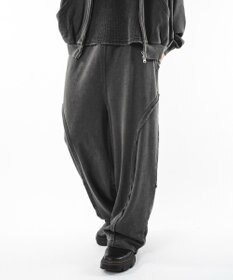 WEGO 【ユニセックス着用ITEM】バルーン3Dスウェットパンツ