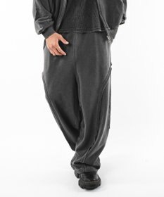 WEGO 【ユニセックス着用ITEM】バルーン3Dスウェットパンツ