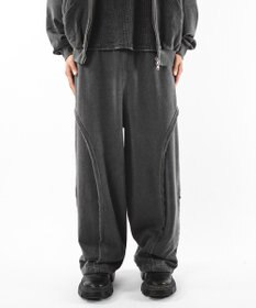 WEGO 【ユニセックス着用ITEM】バルーン3Dスウェットパンツ