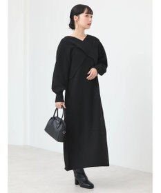 earth music&ecology Ｓｅｔ２点クロスニット＋ノースリーブニットワンピース