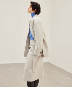 BEIGE， GRASSE / ステンカラーリバーショートコート