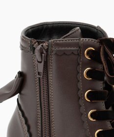 ANY KIDS 編み上げブーツ