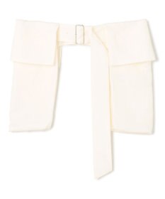 BEIGE， 【洗える】BERNARD / リネンワイドポケット付きラップベルト