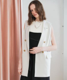 YECCA VECCA デザインチェーンショートネックレス