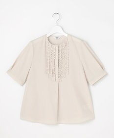 J.PRESS LADIES ライトタンブラー フリル ブラウス