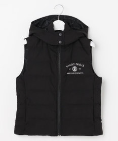 23区GOLF 【WOMEN】中綿リバーシブルベスト