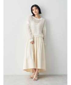 YECCA VECCA タックボリュームスカート①