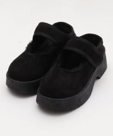 WEGO ムートンタッチメリージェーンシューズ