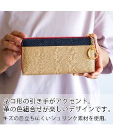 tsumori chisato CARRY シュリンクコンビ　Lファスナー　長財布