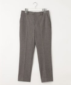 J.PRESS LADIES 【洗える】チェルビックチェック テーパード パンツ