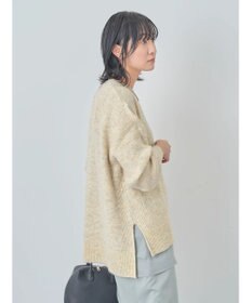 Green Parks ラメ糸ミックスニットプルオーバー