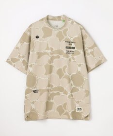 PW CIRCULUS 【MEN】WATER SURFACE プリントモックネックT ゴルフ