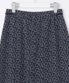 J.PRESS LADIES 【洗える】チェーンプリント マーメイド スカート