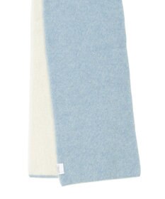 MOONBAT MACKINTOSH PHILOSOPHY(マッキントッシュ フィロソフィー）【ギフトBOX付】ウール100％ リバーシブル ニット マフラー ユニセックス 日本製