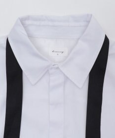 WEGO 【ユニセックス着用ITEM/MLサイズ展開】TRボウタイシャツ（LS）