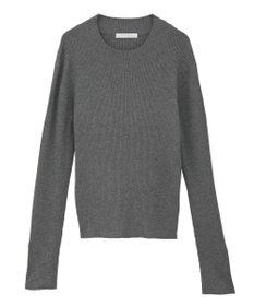 Green Parks 袖口金釦リブニットプルオーバー