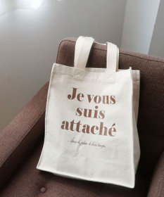 WEGO キャンバスロゴトート