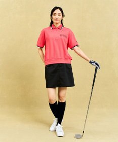 23区GOLF 【WOMEN】ゆったりシルエット 半袖ゴルフポロシャツ
