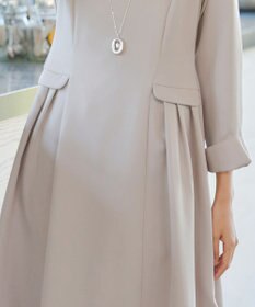 Tiaclasse 【洗える】サイドフラップワンピース